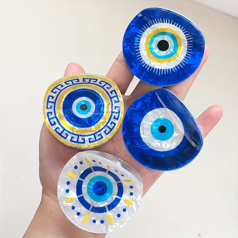 Haze Evil Eye Hair Claw - Medium