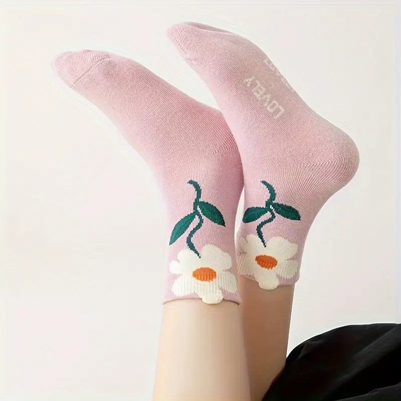 Haze Kids Socks - Lovely Flower