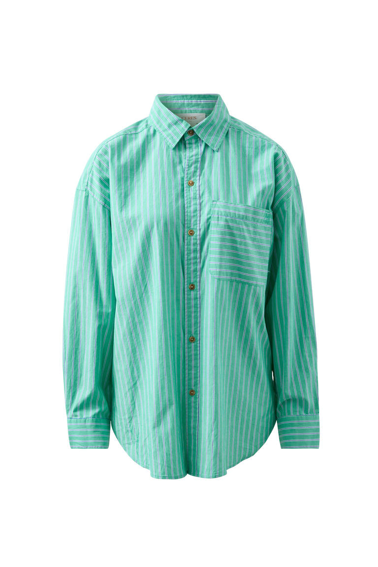 Ceres Peta Shirt Zesty Green Triple Stripe