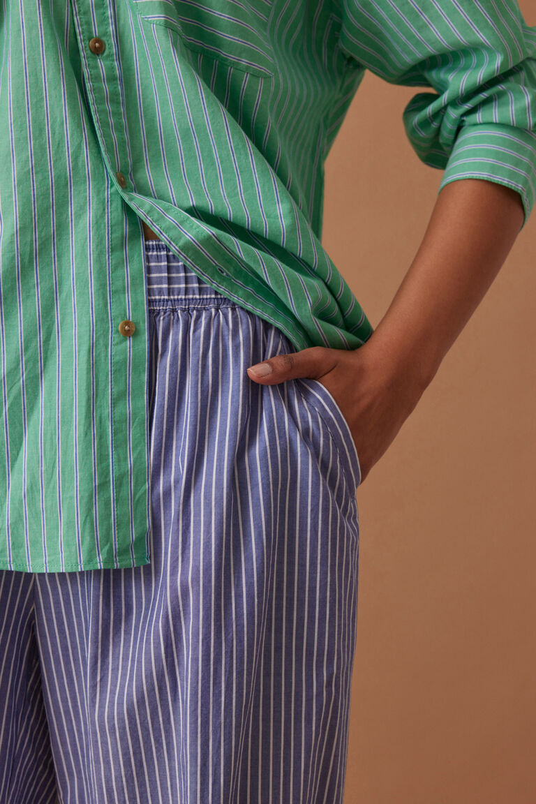 Ceres Peta Shirt Zesty Green Triple Stripe
