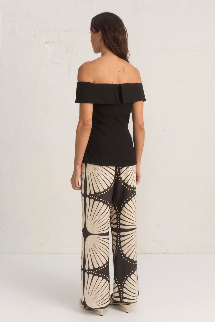 Mon Renn Haven Top - Black