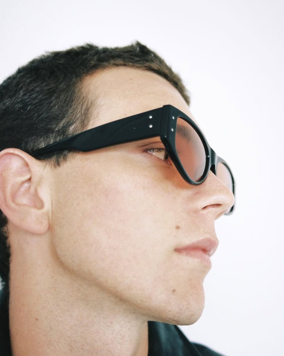 Epoke Eno Sunglasses Black/Amber