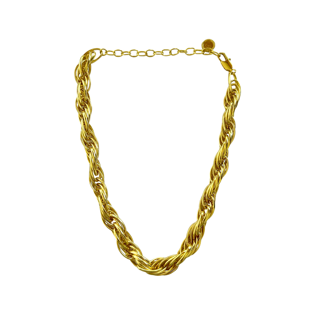 Mountain & Moon Catalina Necklace Gold