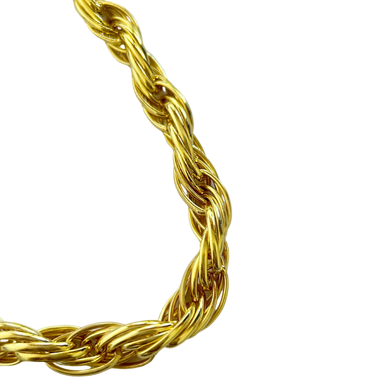 Mountain & Moon Catalina Necklace Gold