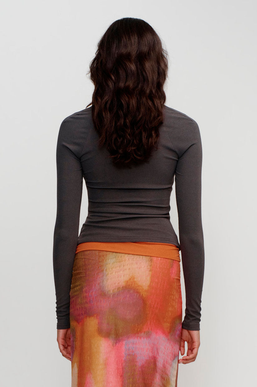 Ownley Freya Top Charcoal