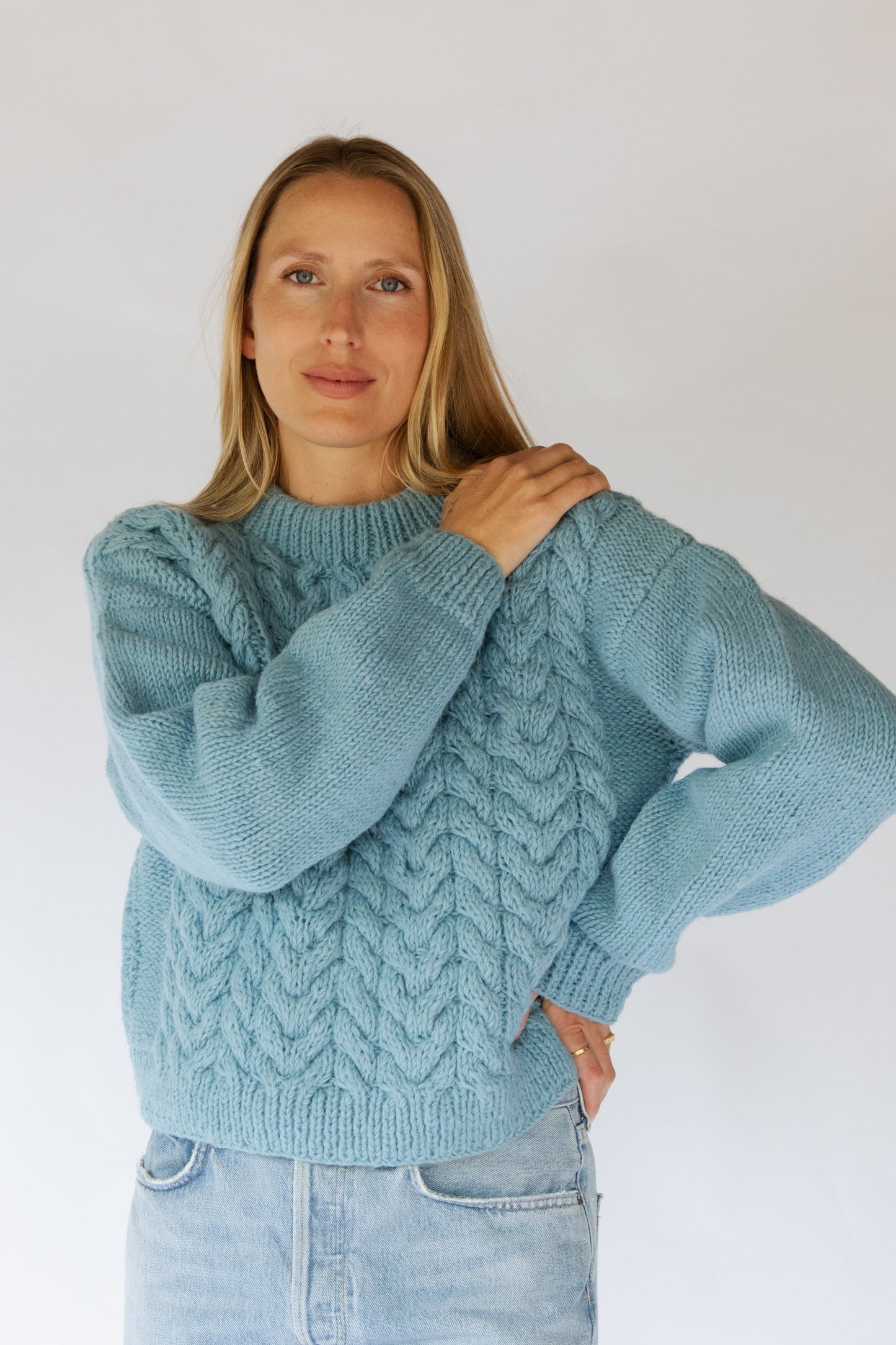 Charlie Sweater - Sky
