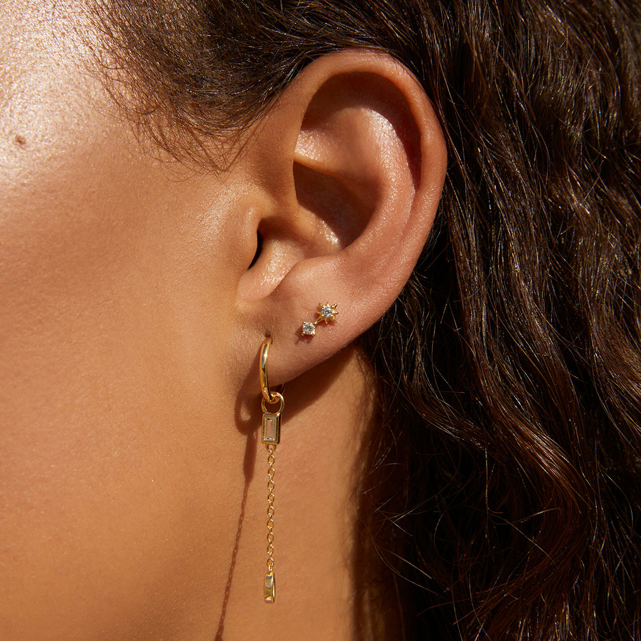 Arms of Eve Bonnie Gold Stud Earrings