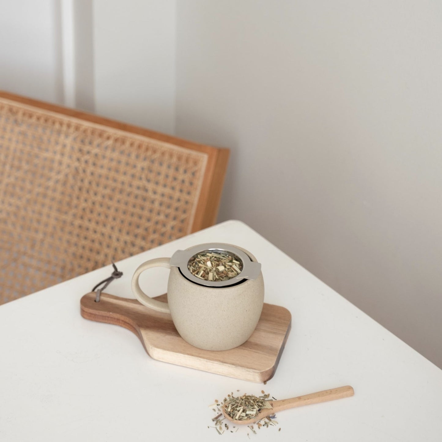 Haze Ceramic Spoon - Natural