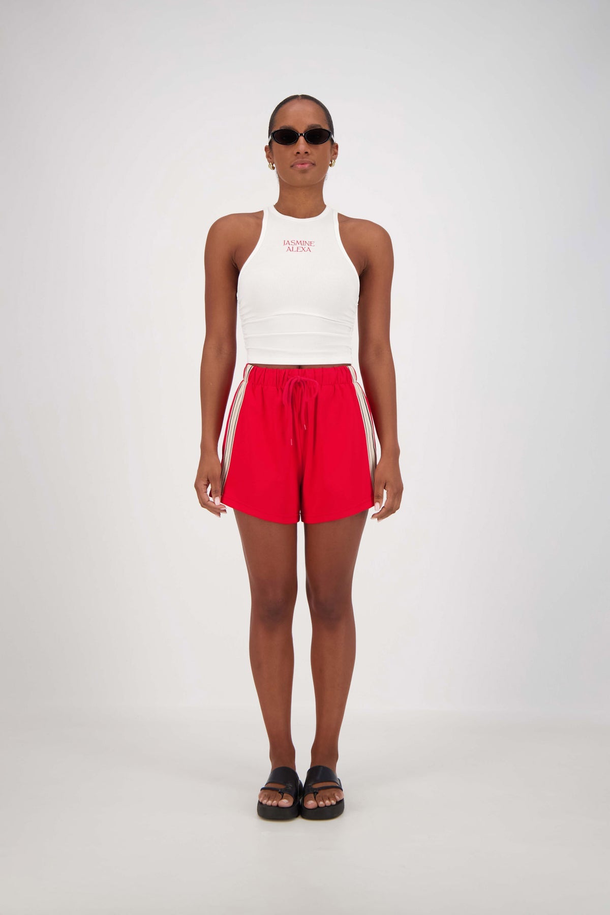 Jasmine Alexa Panarea Shorts Red