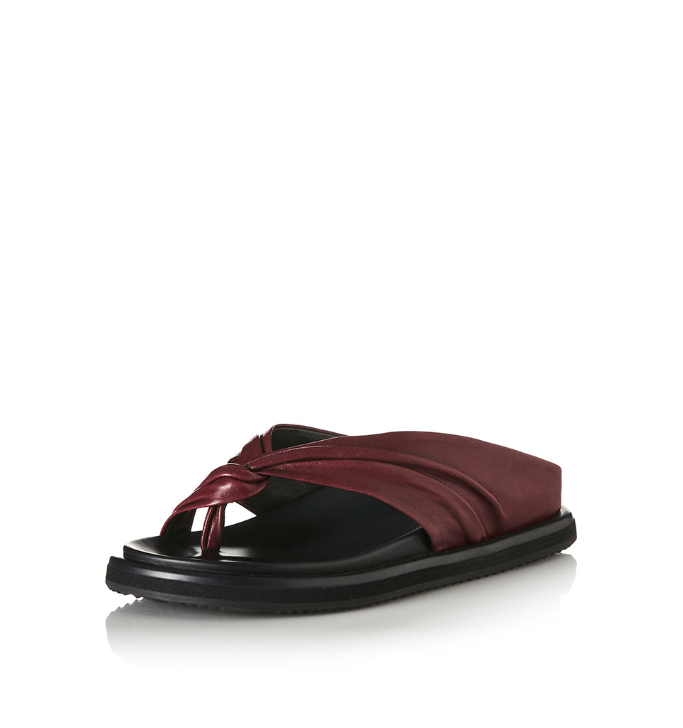 Alias Mae Paola Burgundy Leather