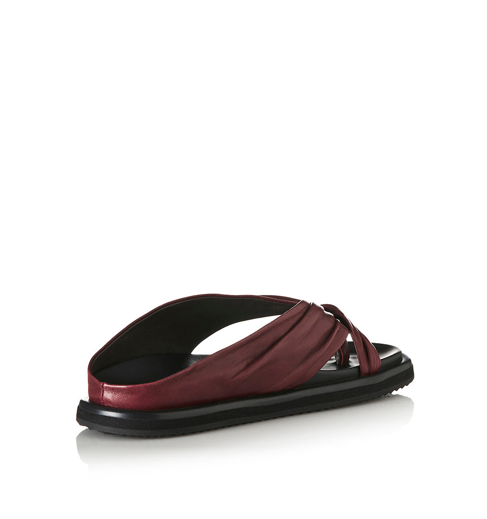 Alias Mae Paola Burgundy Leather