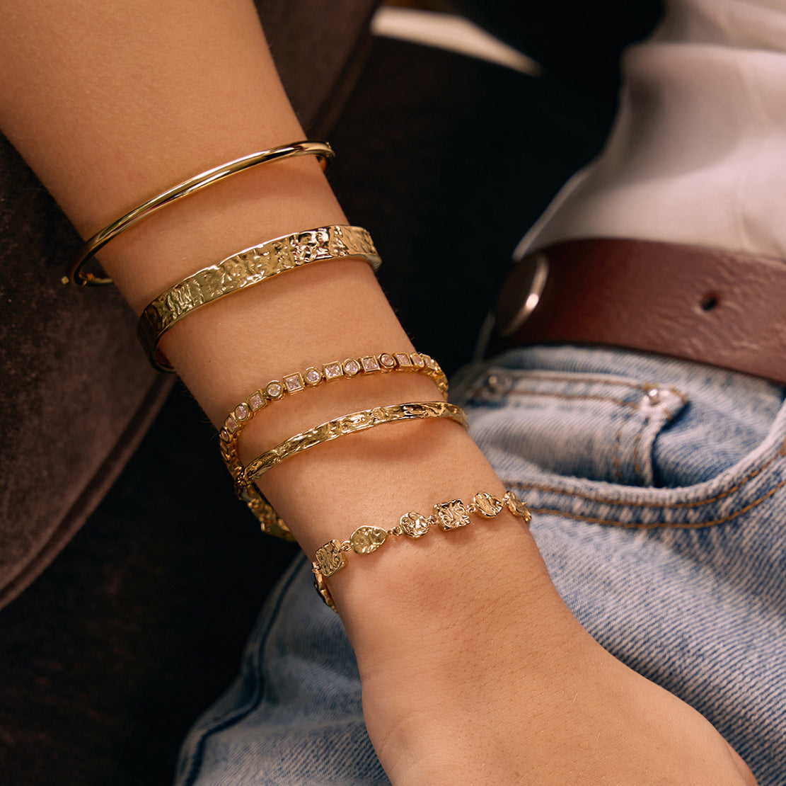 Arms Of Eve Harlow Gold Bracelet
