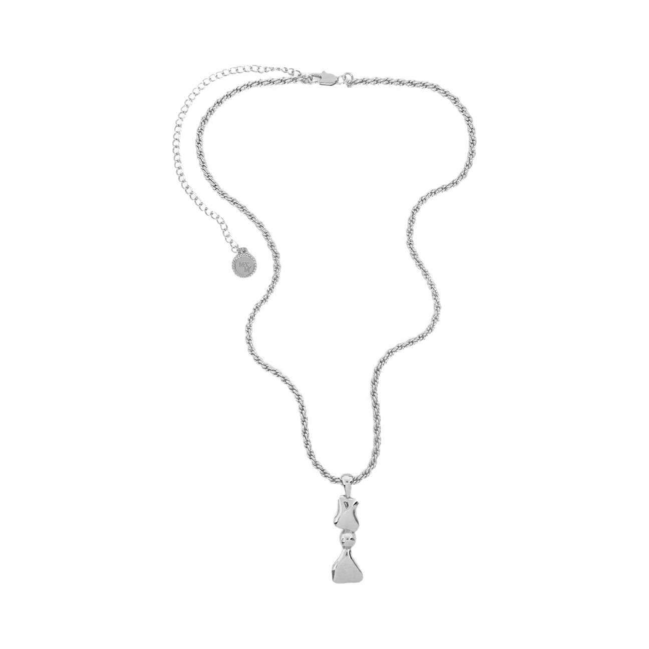 Mountain & Monn Vita Necklace Silver