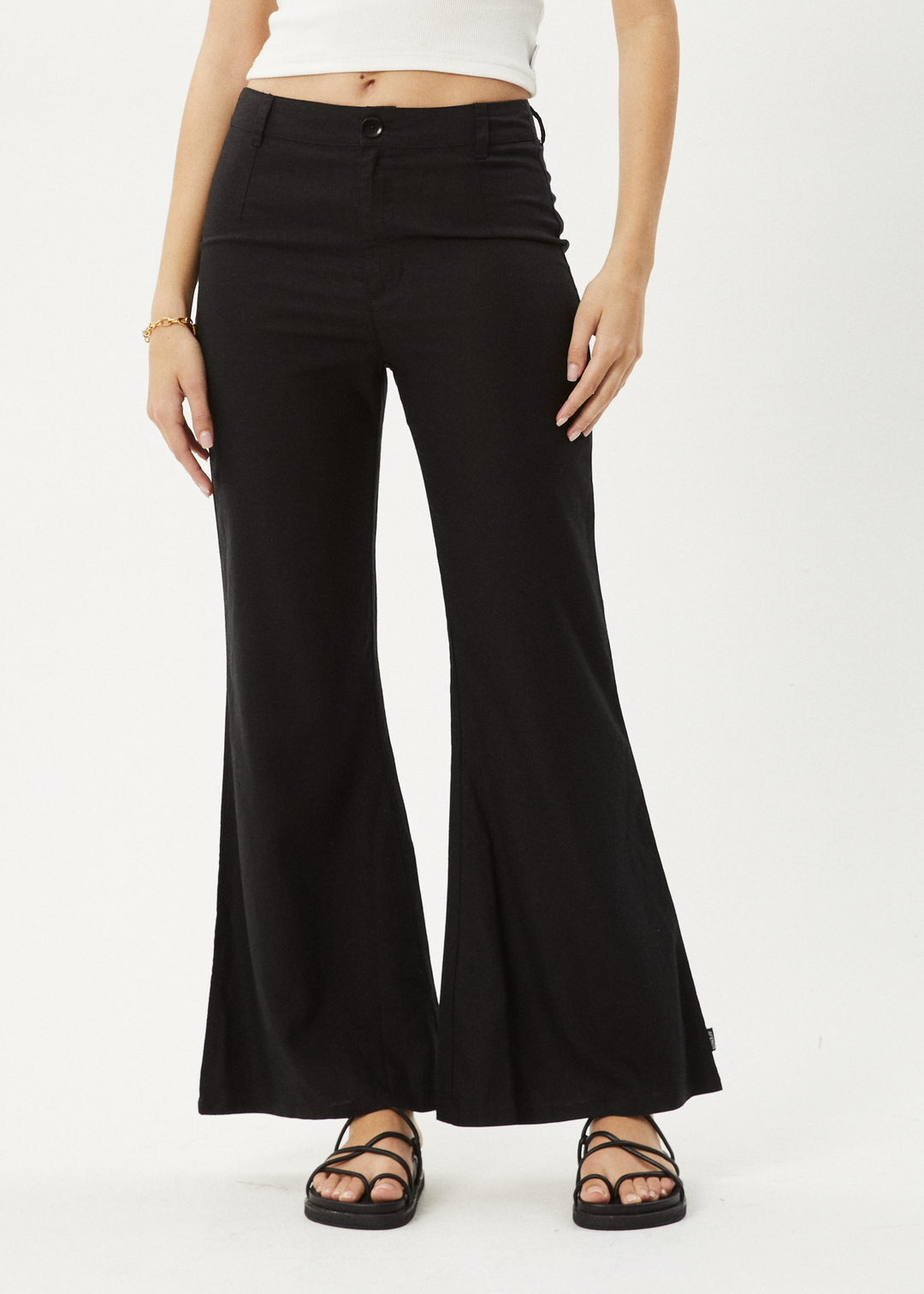 Afends Birkin Flare - Black