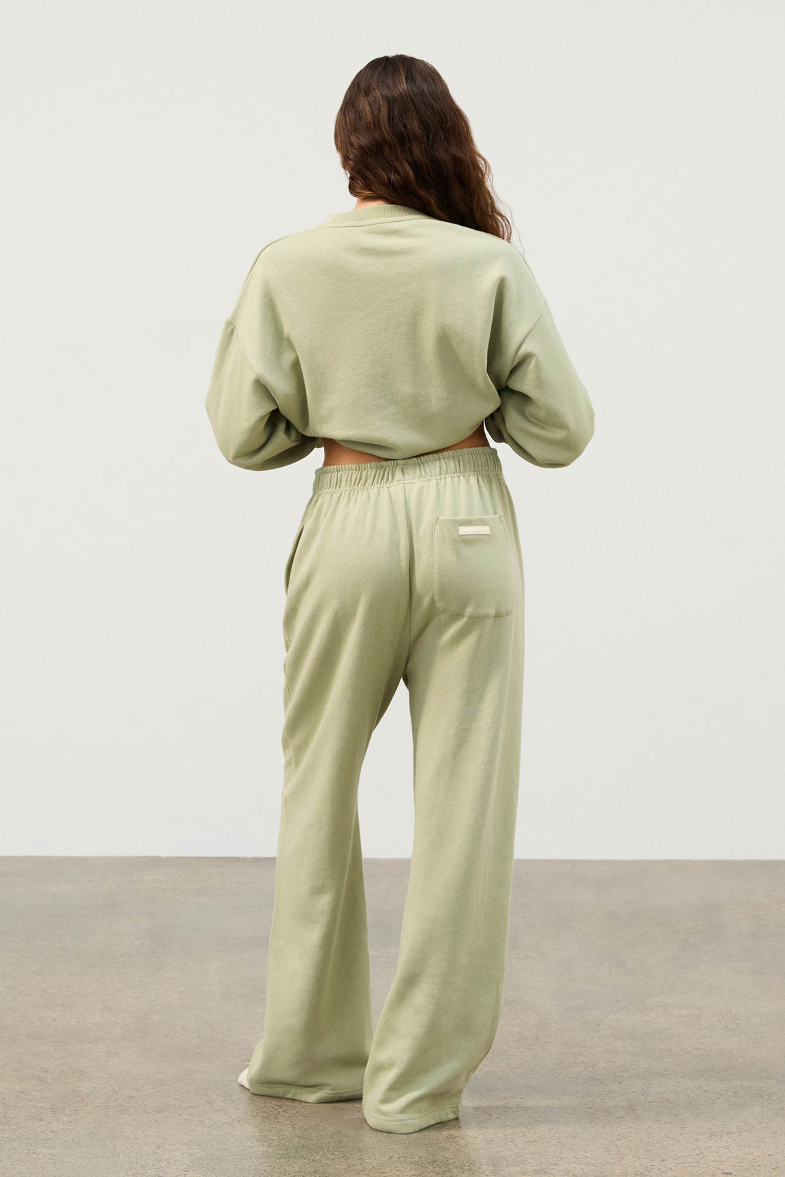 Zulu and Zephyr Fleece Sport Sweat Pant - Eucalyptus
