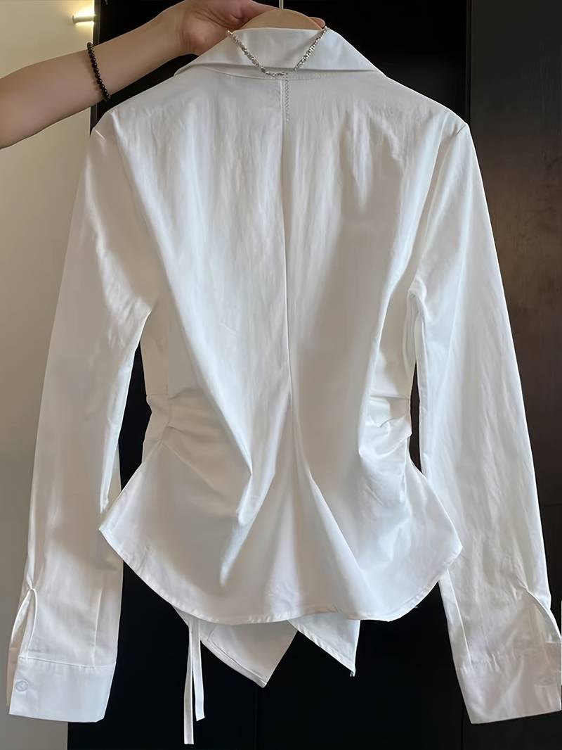 Haze French Blouse - White
