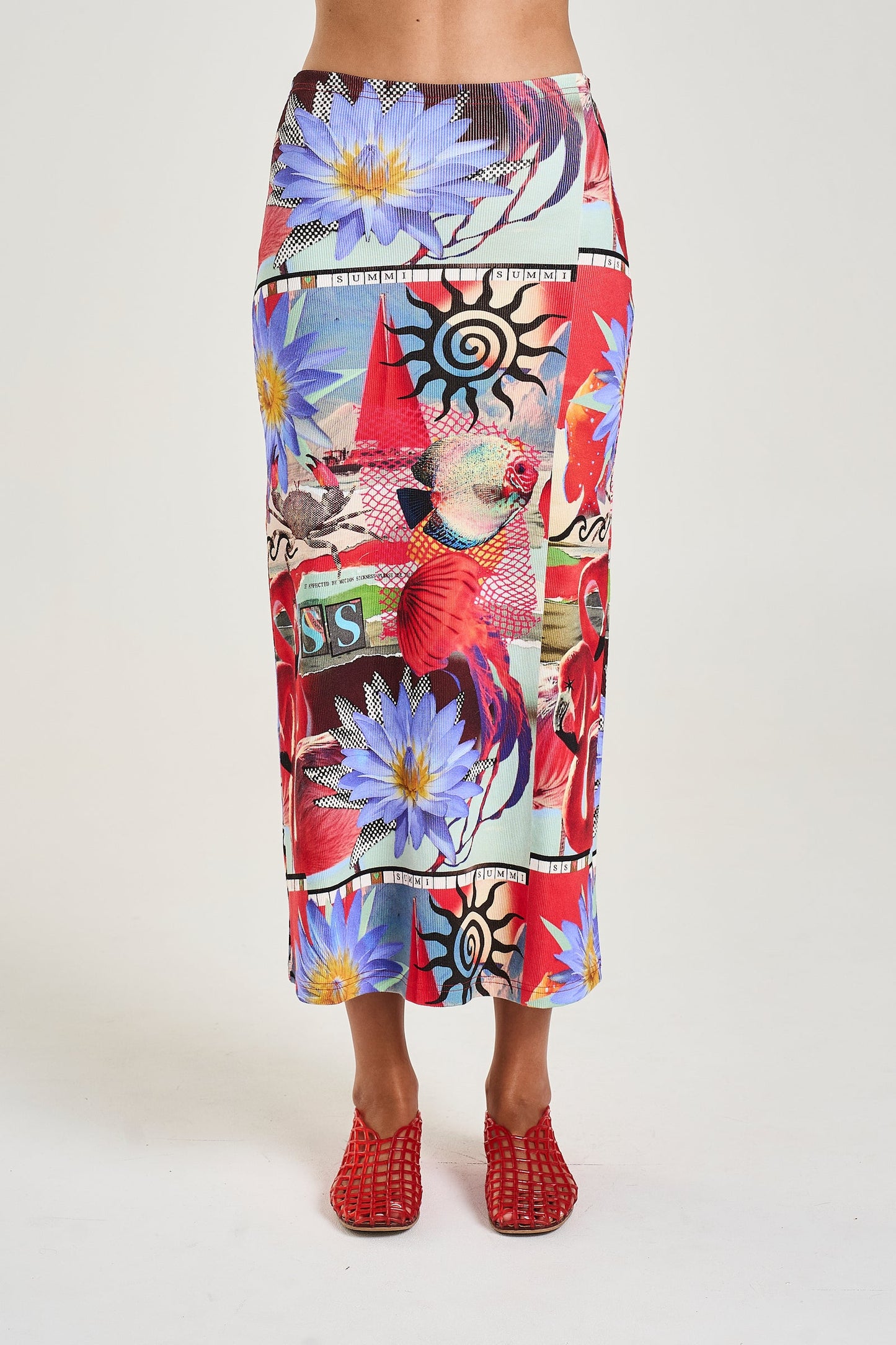 Summi Summi MIDI SKIRT - DAZED