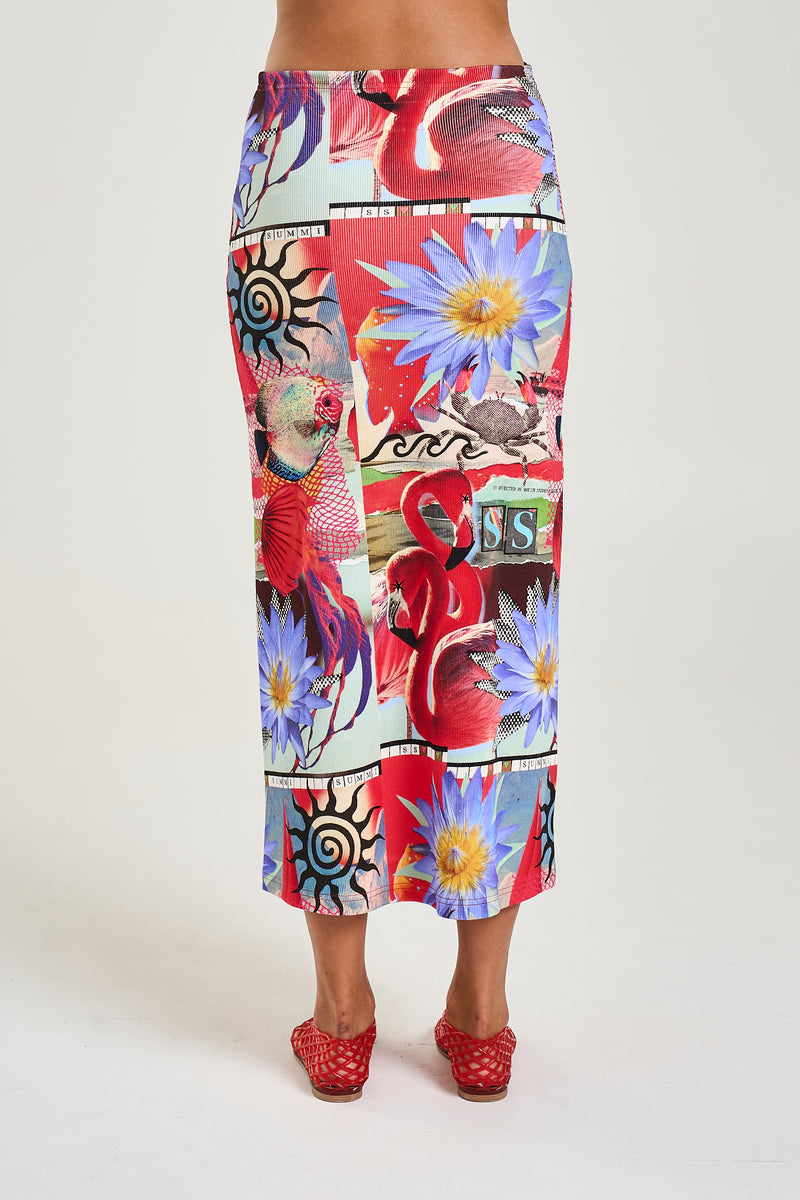 Summi Summi MIDI SKIRT - DAZED