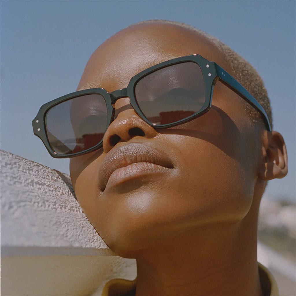 Epokhe Wilson Sunglasses Black/Lilac
