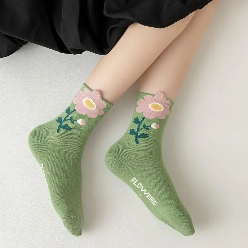 Haze Kids Socks - Lovely Flower