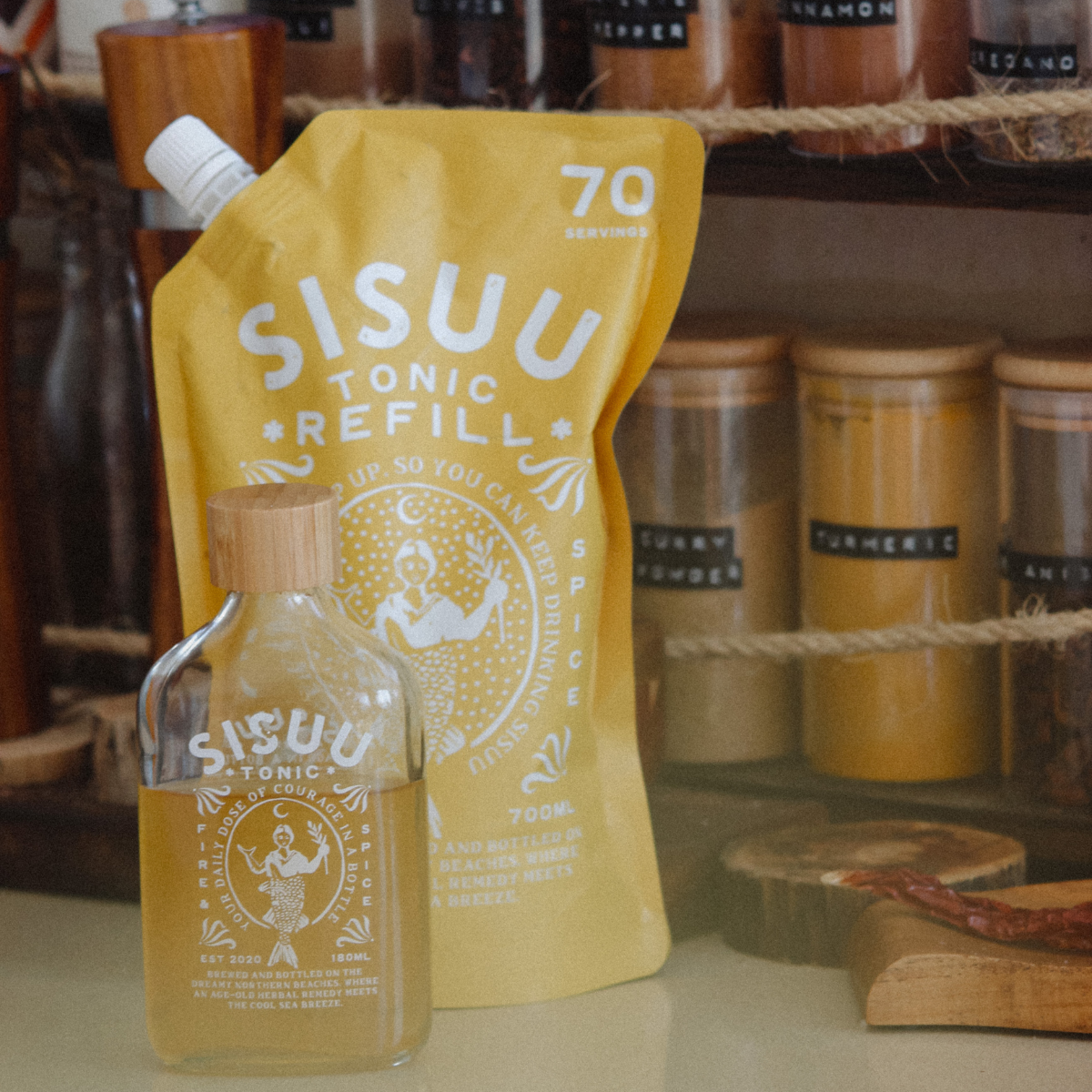 SISUU - SISUU Tonic - Fire & Spice -180ml