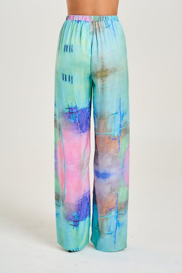 Summi Summi ELASTIC PANT - H20