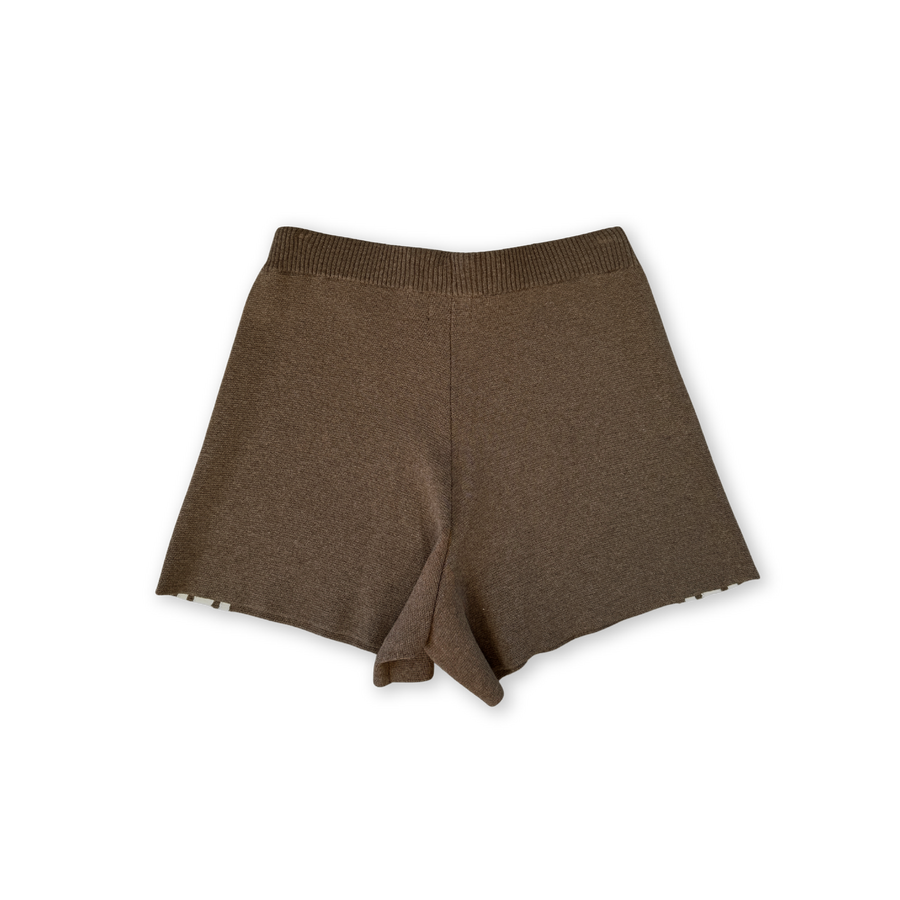 Grown Ladies Organic Milano Kinit Short -Mud