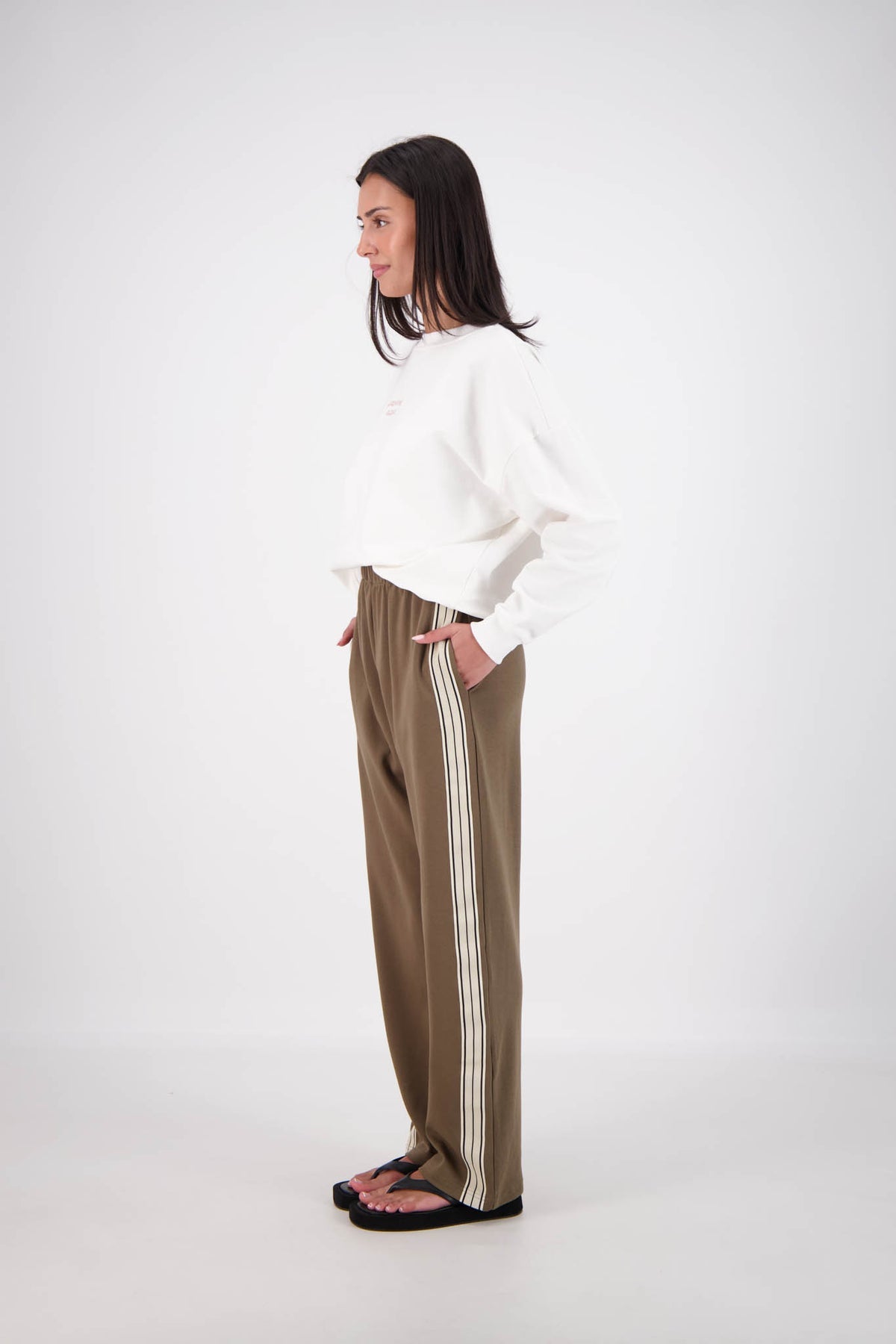 Jasmin Alexa Panarea Trackpant - Olive