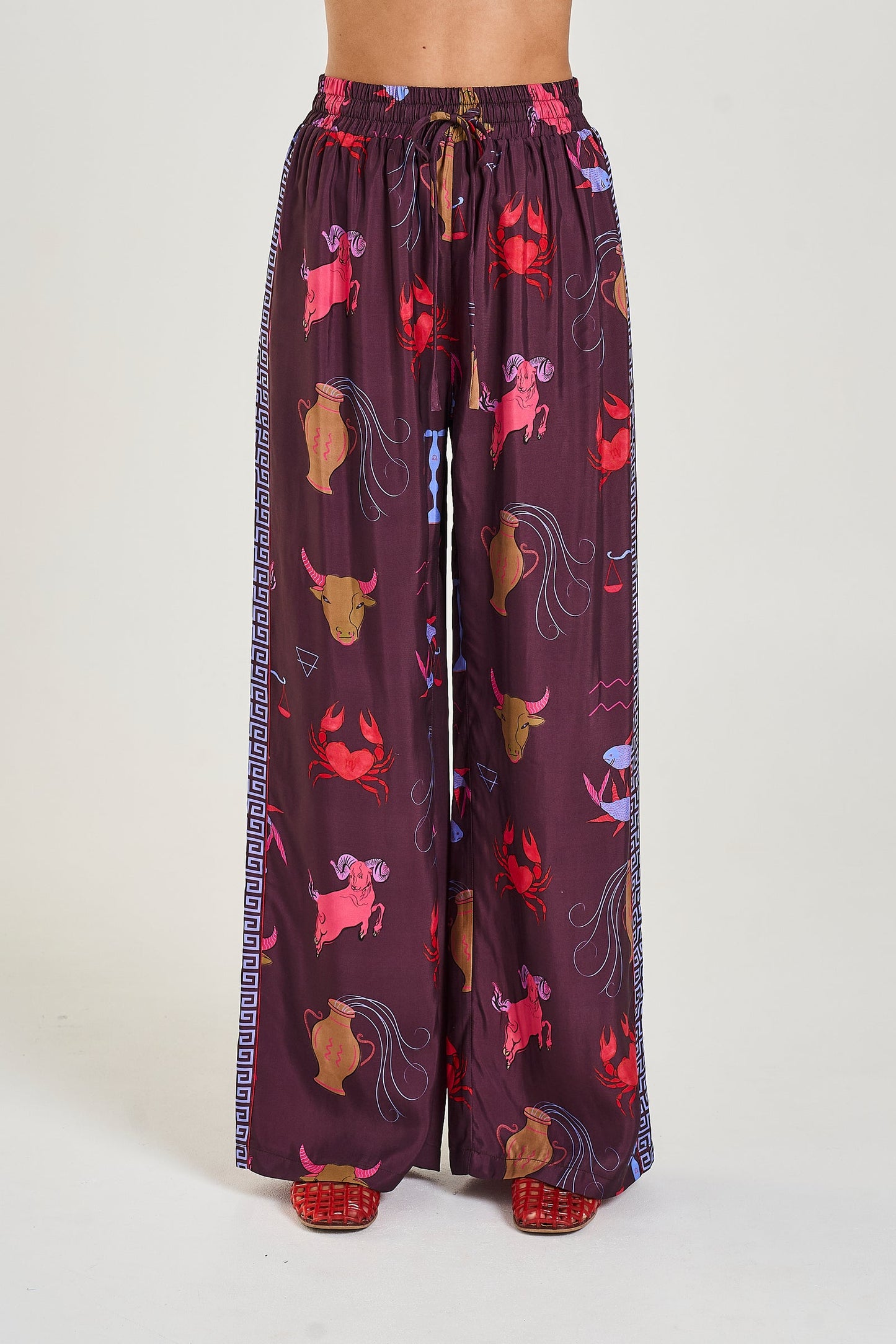 Summi Summi WIDE LEG PANT - ZODIAC