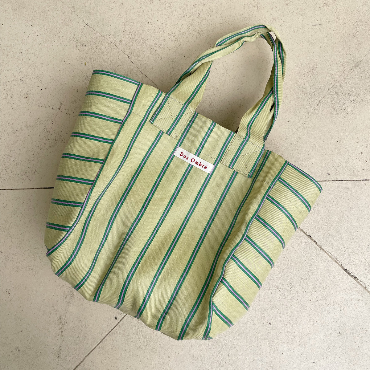 Dos Ombre Big Bangali Bag - Lemon