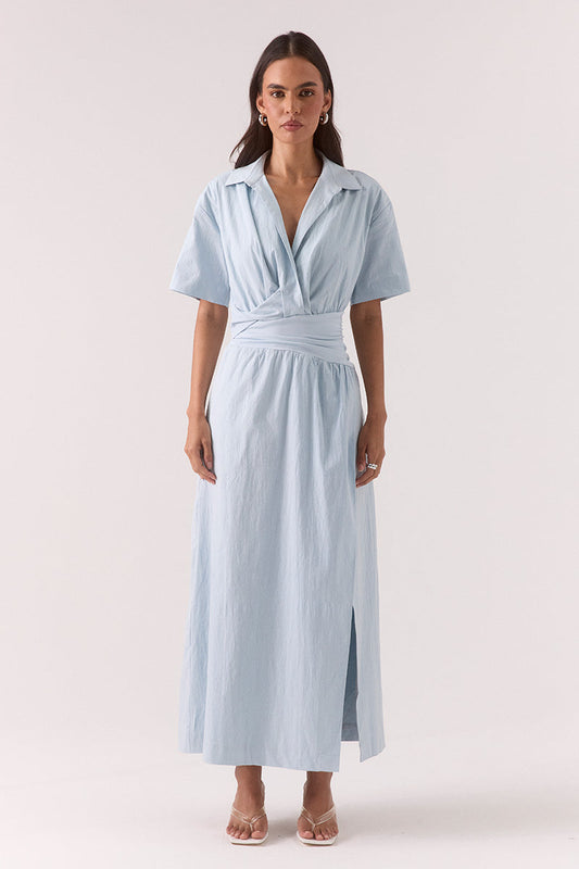 Sovere ATLAS DRESS - VISTA BLUE