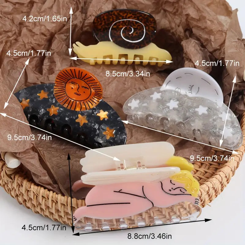 Haze Large Sun Hair Claw Clips $16