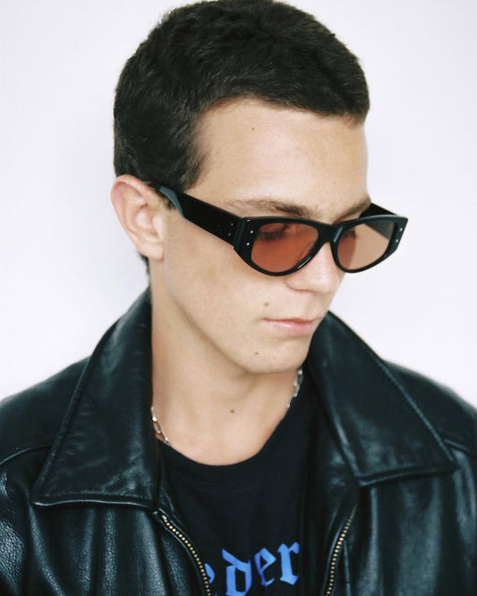 Epoke Eno Sunglasses Black/Amber
