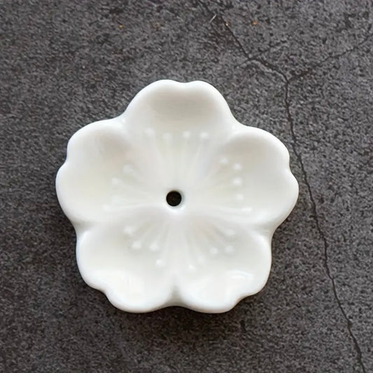 Haze Flower Ceramic Incense Holder - Assorted