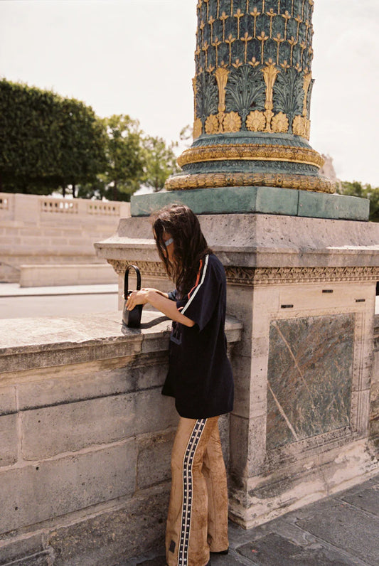 Kinga Csilla Twilight Velvet Flare Pant