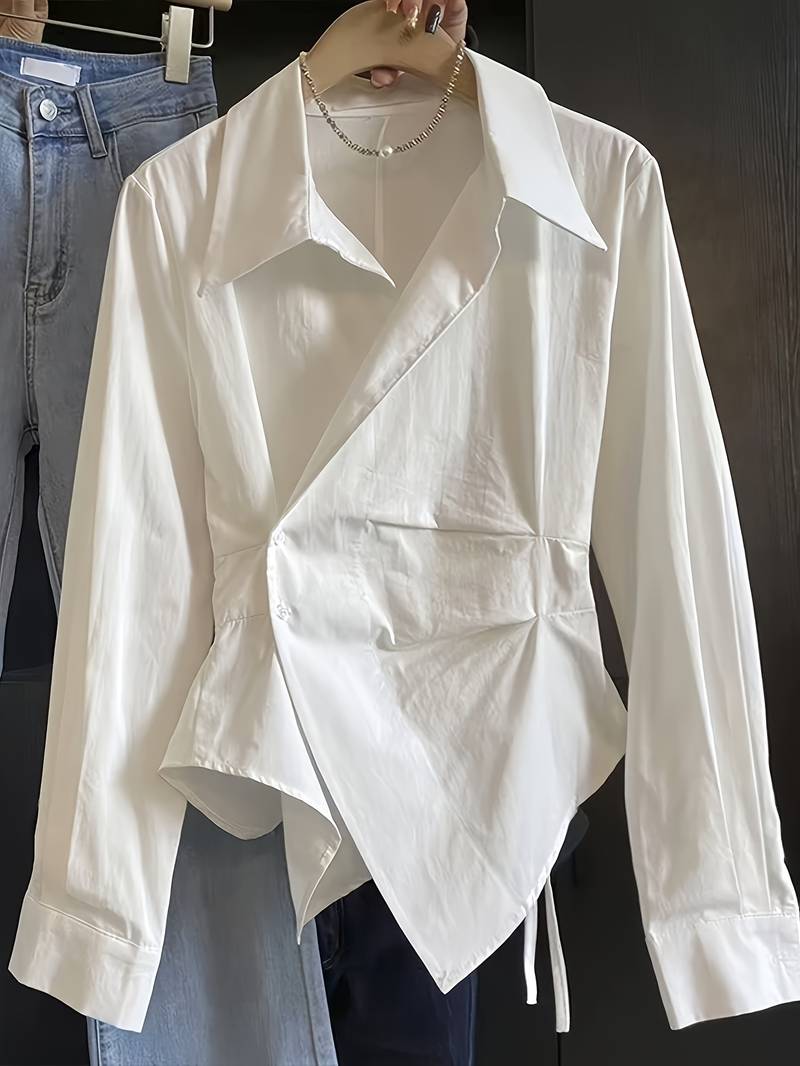 Haze French Blouse - White