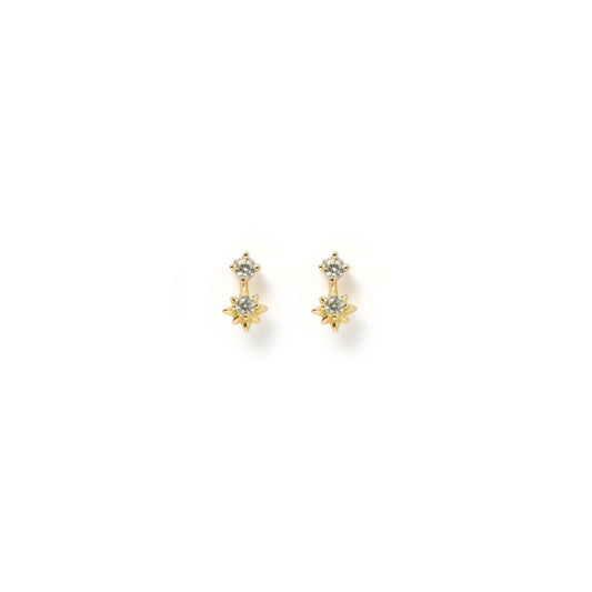 Arms of Eve Bonnie Gold Stud Earrings