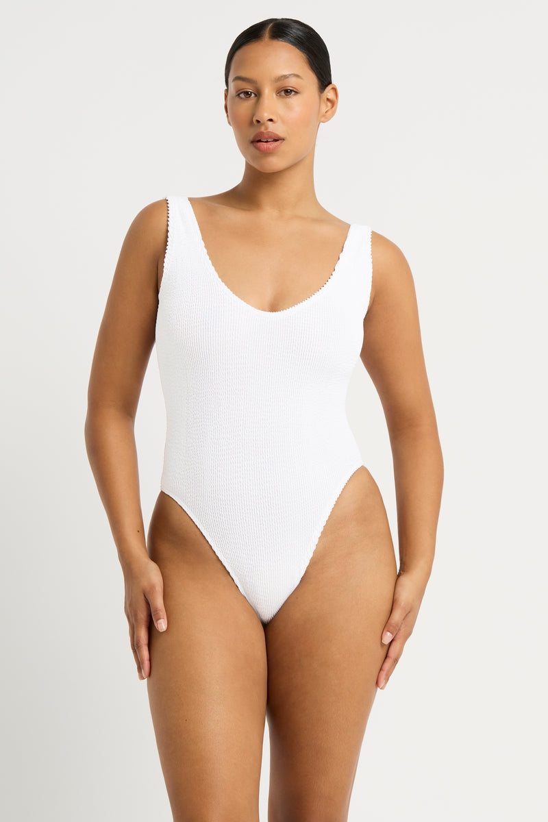 Bond-eye Mara Onepiece - Optic White Eco