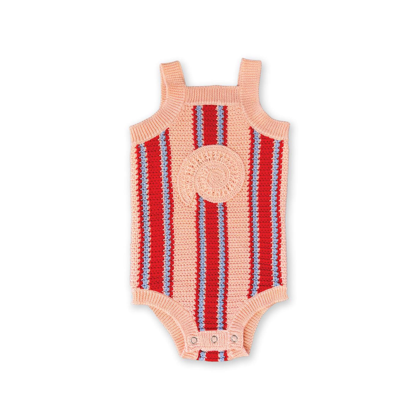 Grown Island Stripe Shell Singletsuit