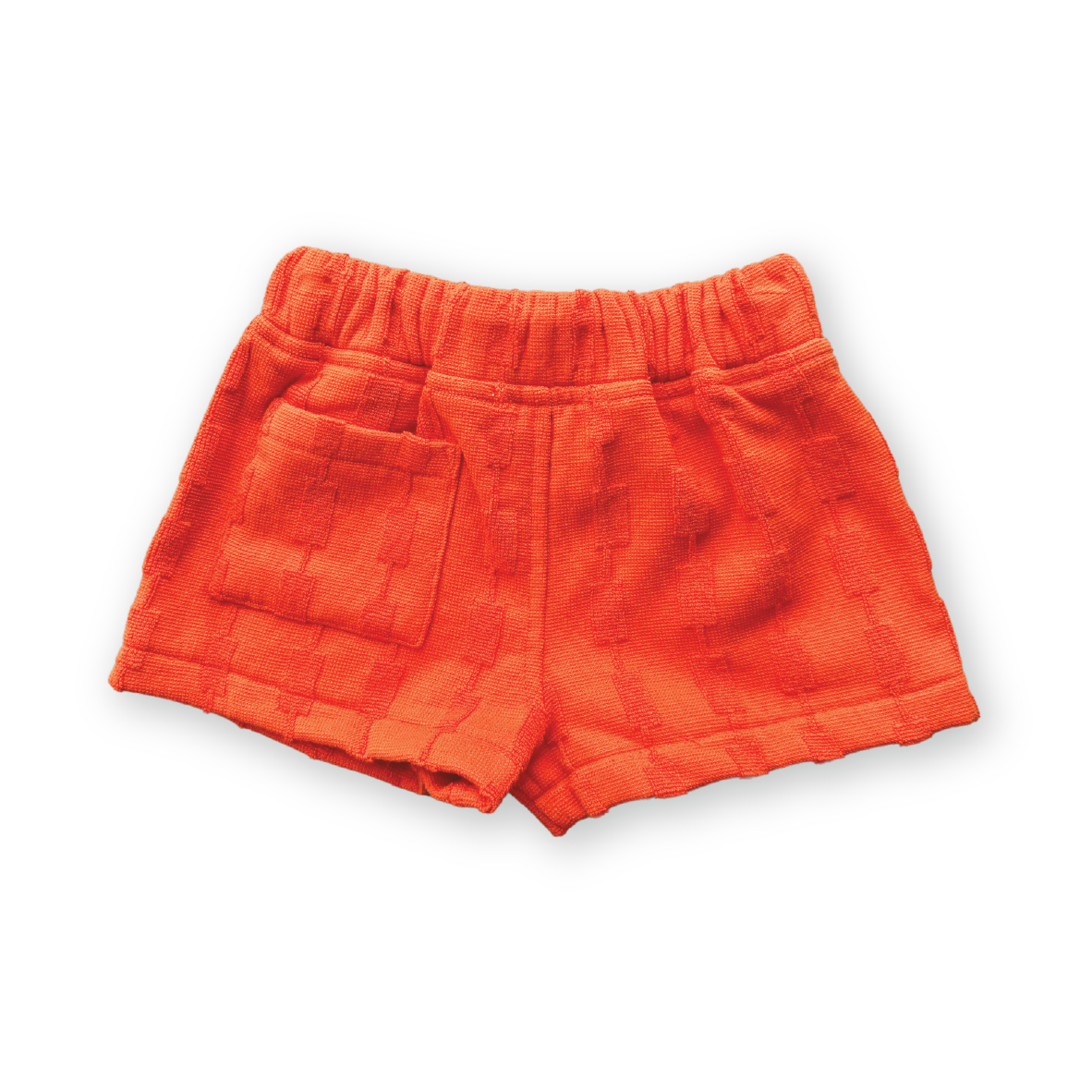 Grown - Terry Shorts Blocks Rosso