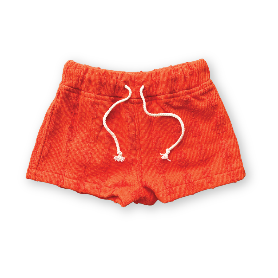 Grown - Terry Shorts Blocks Rosso