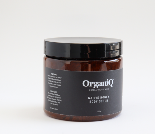 OrganiQ Body Scrub - Native Honey 250g