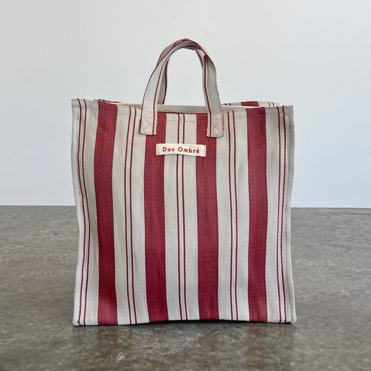 Dos Ombre Bengali Bag - Vintage Red Stripe