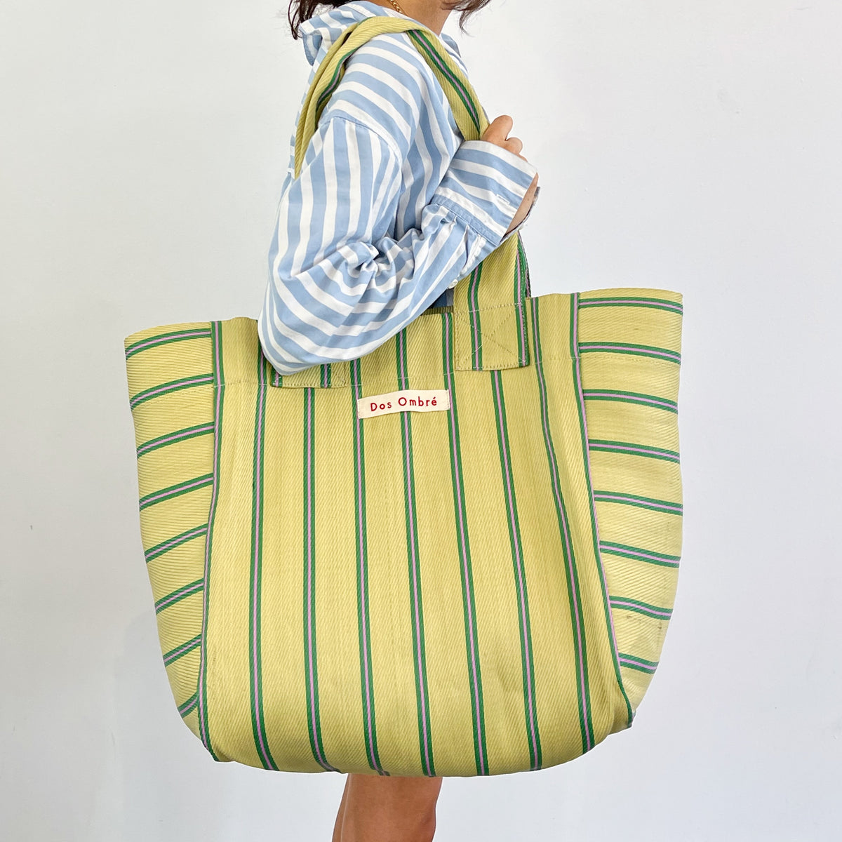 Dos Ombre Big Bangali Bag - Lemon