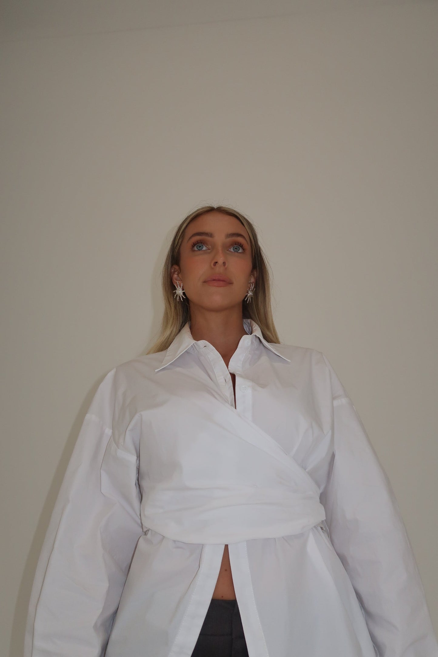 Modalita' Vacanza Wrap Shirt - White