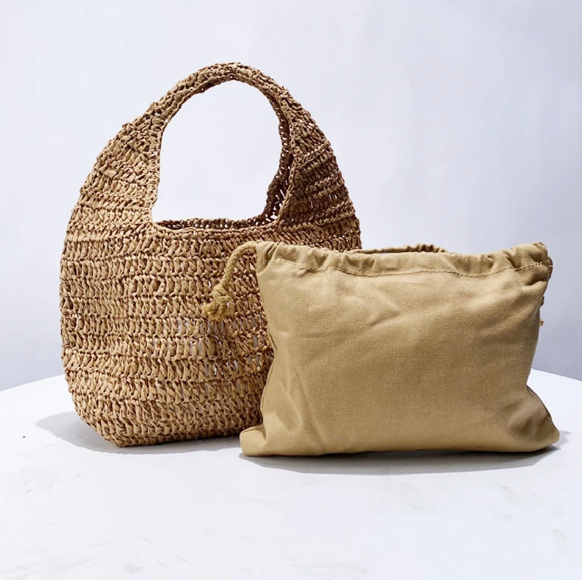 Haze Seagrass Small Bag Natural