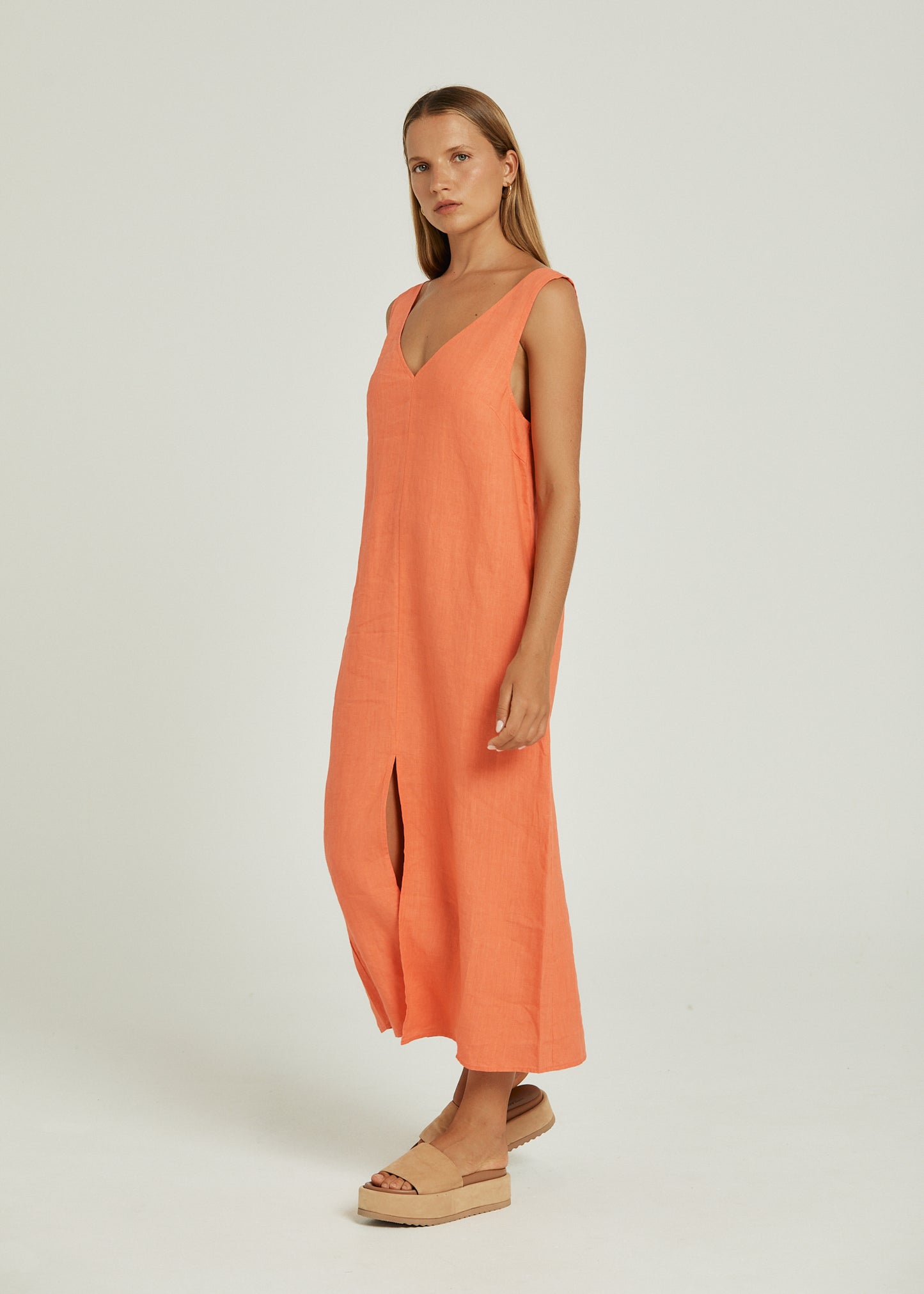 Pippa Ridley Jocelyn Dress Coral