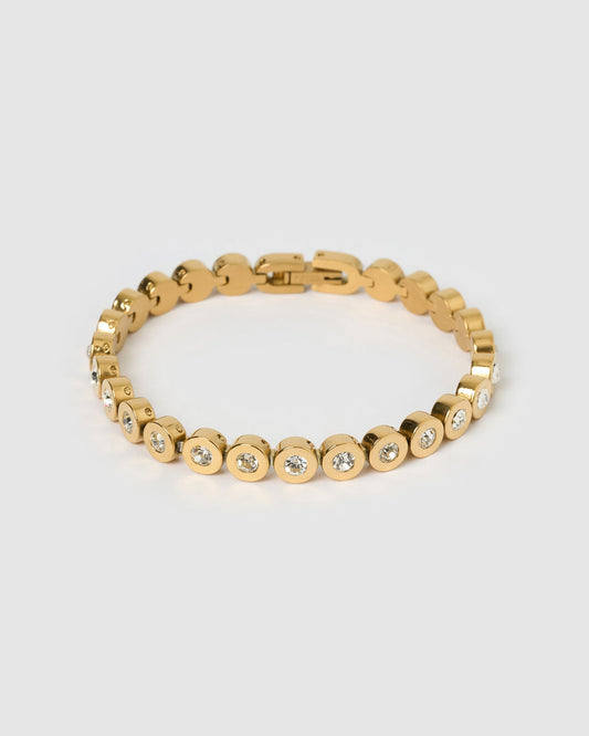Arms Of Eve Maeve Gold Bracelet - Stone