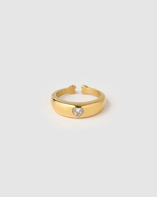 Arms Of Eve Mi Amour Gold Ring - Stone