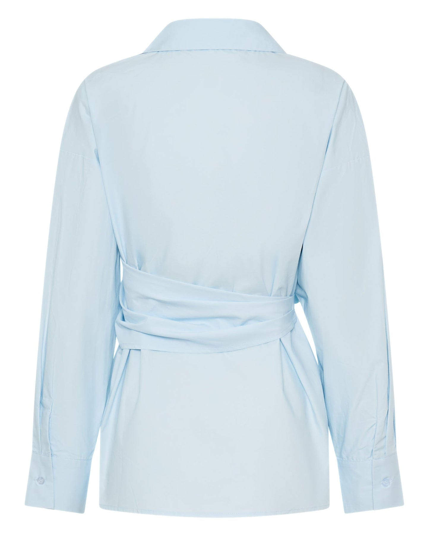 Modalita' Vacanza Wrap Shirt - Ice Blue